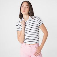 Polos Mujer Squeeze Blanco Selenka